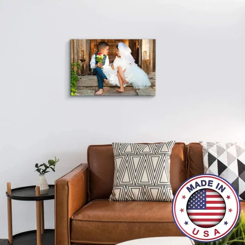 Miniatura 2 de SIGNWIN Impresiones en lienzo personalizadas con tus fotos, fotos personalizadas a lienzo enmarcado, 8 x 10 pulgadas