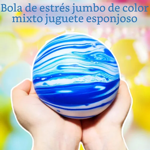 Miniatura 2 de Pelotas Gigantes Antiestrés para Niños y Adultos - Pelotas de Masa Jumbo Esponjosas Juguete Fidget - Tirar, Estirar y Apretar Pelota Antiestrés