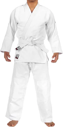 Miniatura 2 de FUJI Single Weave Training Judo Gi Uniform - Kids & Adults Cotton Training Gi for Judo and Karate