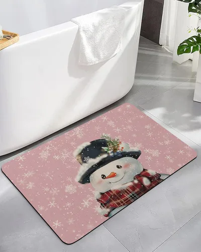 Miniatura 8 de Tapete de baño de otoño para bañera, tapete antideslizante de secado rápido y absorbente, tierra de diatomeas, cocina, ducha, fregadero, lavable