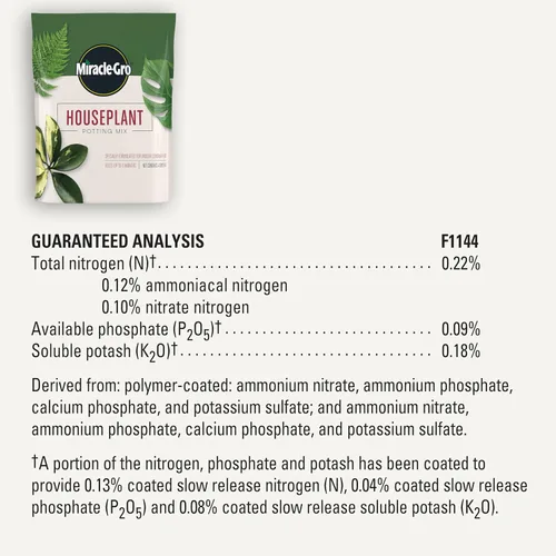 Miniatura 3 de Miracle-Gro Mezcla para Macetas de Plantas de Interior: Suelo Fertilizado con Perlita para Jardinería de Interiores, Diseñado para ser Menos