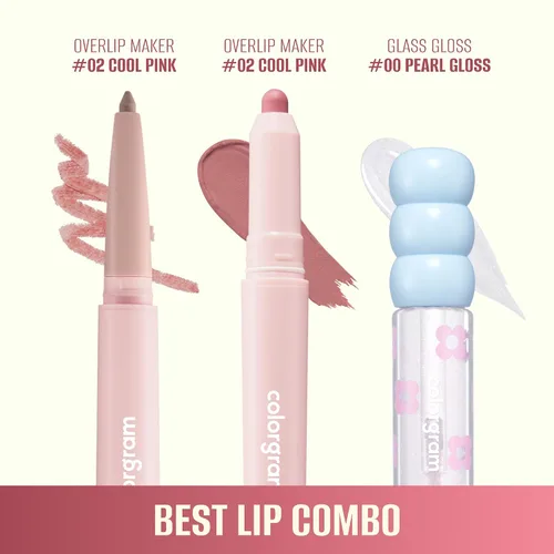 Miniatura 7 de COLORGRAM Todo en Uno Creador de Labios 03 Beige Melocotón Delineador de Labios y Contorno Versátil con Tonos Naturales, Acabado Mate, Labios Más