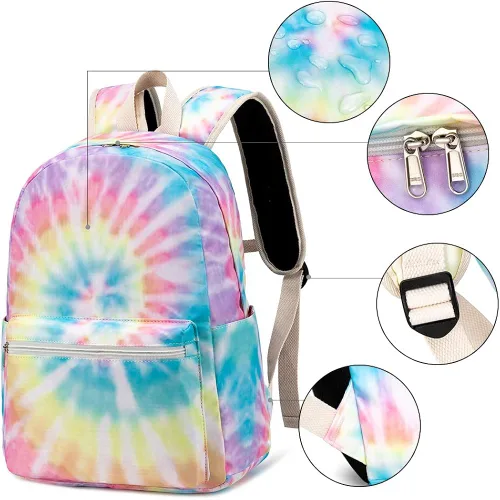 Miniatura 7 de CAMTOP Juego de morral y lonchera para niñas de preescolar y primaria