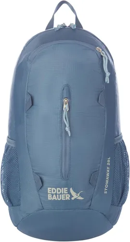Miniatura 30 de Eddie Bauer Stowaway Mochila Empacable Viaje Exterior Ligera Plegable Duradera Poliéster Ripstop 30L - Cereza Negra