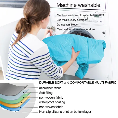 Miniatura 6 de Blue Wave - Fundas de asiento trasero con espalda - Juego de 2 asientos grises de repuesto, microfibra suave, 100% impermeable