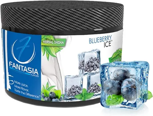 Miniatura 22 de Fantasia Cachimba sin nicotina, sabor a cachimba shisha, lata de 8.82 oz, sin tabaco, sin nicotina, neblina púrpura (uva real)