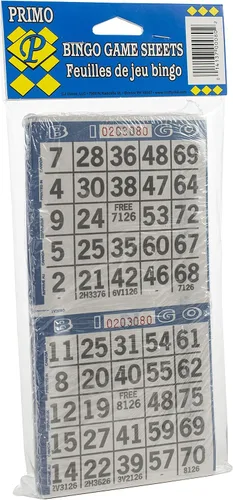 Miniatura 2 de Clarence J. Venne, LLC Primo Bingo Papel 2 Hojas de Juego