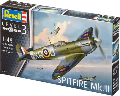 Miniatura 12 de Revell Spitfire Mk.II Kit de modelos, escala 1: 48