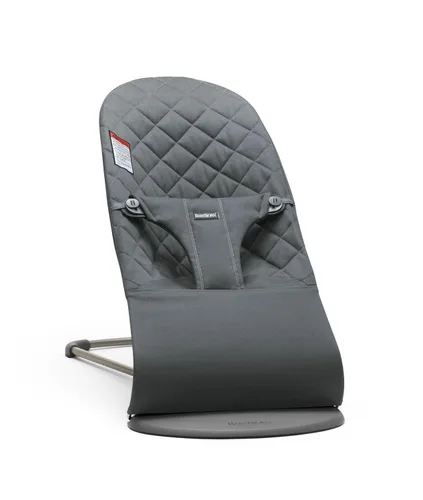 Miniatura 14 de BabyBjörn Bouncer Bliss Silla de rebote para bebé, Malla, Antracita Gris Beige