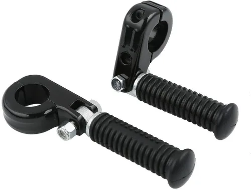 Miniatura 8 de Green-L Estriberas universales para motocicleta de 1 1/4 pulgadas con abrazadera P para Harley Sportster Softail Dyna Touring Road King Street Glide