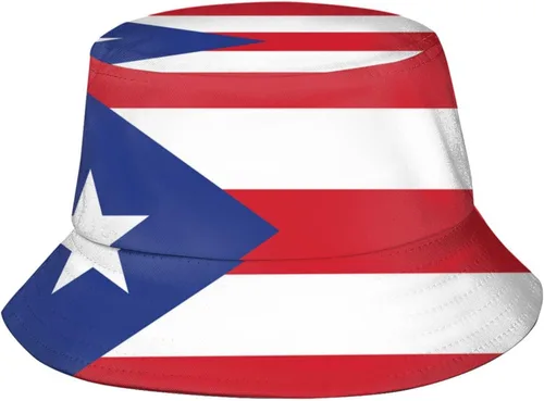 Miniatura 24 de KiuLoam Sombreros de pescador unisex con bandera, sombreros de pescador plegables para exteriores, verano, viajes, senderismo, playa, gorras