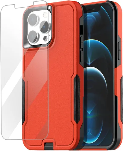 Miniatura 12 de AICase Funda para iPhone 12 Pro Max (6.7"), resistente protección contra caídas, cuerpo completo, a prueba de golpes, a prueba de polvo, protección
