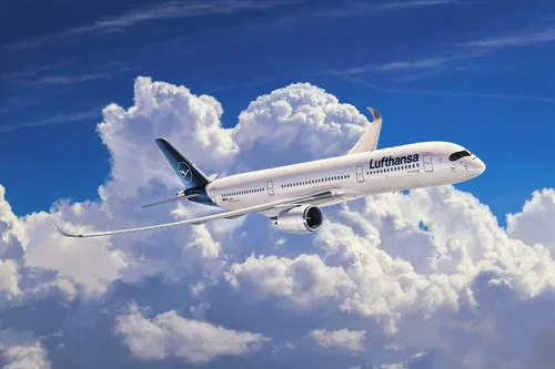 Miniatura 8 de Revell 03881 1:144 Airbus A350-900 Lufthansa Nueva Livery Plastic Model Kit
