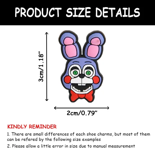 Miniatura 2 de Bonitos dijes para zapatos, dijes de decoración de zapatos de dibujos animados, dijes geniales para sandalias, zapatos, pulseras, pulseras, regalos