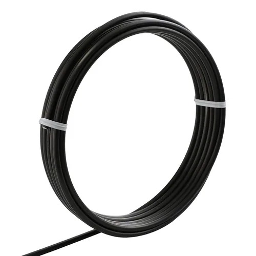 Miniatura 12 de Wazakura Alambre de entrenamiento para bonsái de aluminio anodizado negro de 5.29 oz fabricado en Japón (0.039 in, negro)