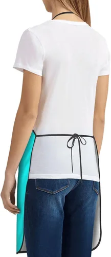 Miniatura 9 de Delantales personalizados para mujeres y hombres, delantal unisex personalizado con su logotipo de texto y imagen