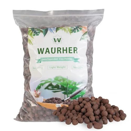 Miniatura 7 de Leca - Guijarros de arcilla expandida de 1 libra, medios de cultivo para plantas de interior, suministros de sistema de jardinería de cultivo