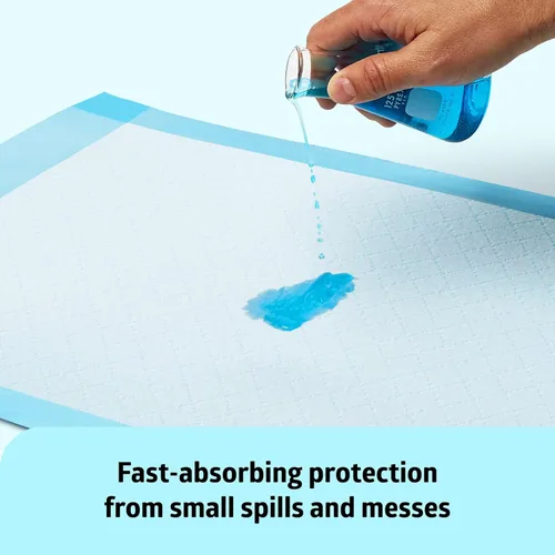 Miniatura 7 de Medline Almohadilla de Absorción Ligera, 17" x 24", 300 Unidades, Protectores Desechables, Protección para Cama, Muebles y Superficies, Para Niños