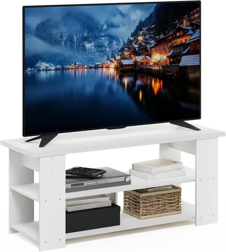 Miniatura 10 de Furinno JAYA - Soporte para TV, roble francés, gris/negro Roble Francés/Negro