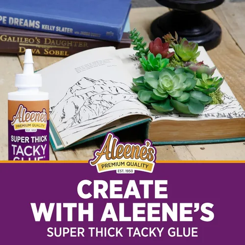 Miniatura 6 de Aleene 's Super de grosor Tacky Glue 4oz, Blanco, x