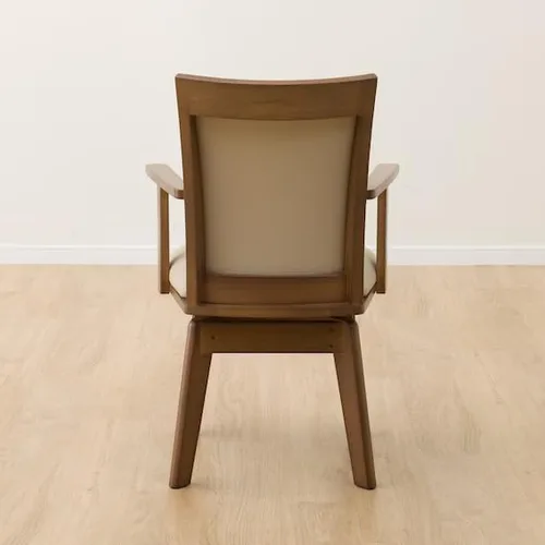 Miniatura 5 de NITORI 4001838 Silla de comedor Codo giratorio LG-010 Medio Marrón