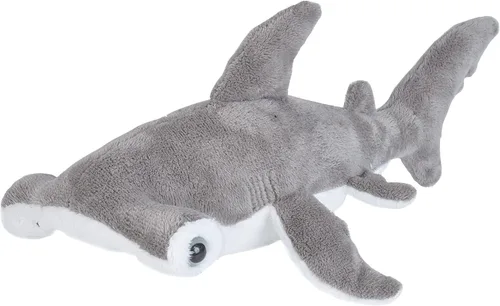 Wild Republic Hammerhead - Peluche de peluche, animales marinos, regalos para niños, bichos marinos de 11 pulgadas (21584)