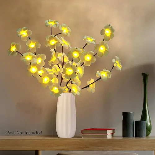 Miniatura 11 de Paquete de 2 ramas de flores artificiales de plumeria, ramo de berenjena ligera falsa Frangipani para decoración romántica del hogar (rosa)