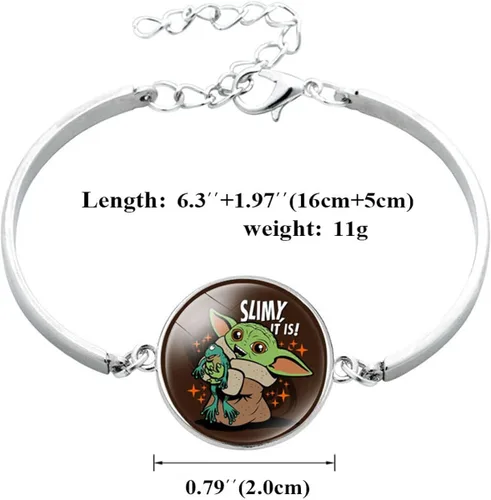Miniatura 2 de Pulsera de metal Yaddo para niña, niño y mujer, Sin gemas.