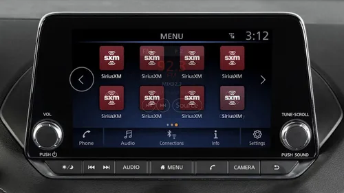 Juego de 2 protectores de pantalla para Nissan Sentra pantalla táctil de alta definición anti arañazos filtros UV - Nissan Sentra 2020-2023 de 7
