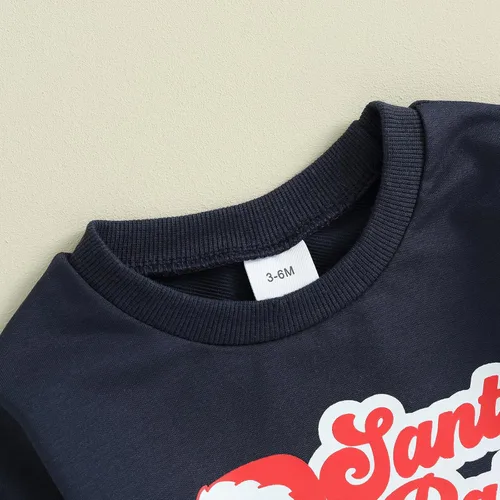 Miniatura 4 de Ropa de Halloween para bebé, sudadera de manga larga con diseño de calabaza, conjunto de pantalones de fiesta de Halloween para otoño e invierno