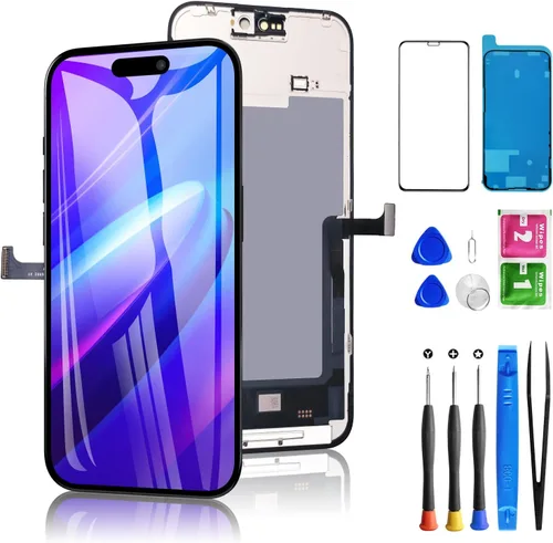 Miniatura 31 de para iPhone 8/SE 2020 2ª Generación Pantalla de Repuesto Blanca, Diykitpl Ensamblaje Completo Pantalla LCD Digitalizadora Táctil 3D para SE 2020