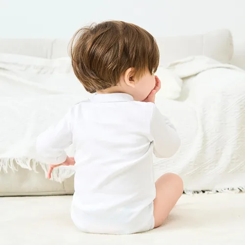 Miniatura 21 de pureborn Mameluco de algodón súper suave para bebés niños y niñas de 0 a 24 meses