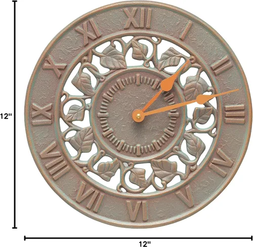 Miniatura 4 de Whitehall 01281 Ivy Silhouette Reloj, Cobre Verdigris