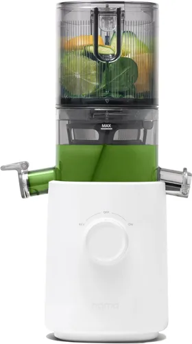 Miniatura 9 de Nama J3 - Exprimidor Compacto de prensa en frío, ahorro de espacio y autoalimentación para funcionamiento manos libres, ligero, portátil, exprimidor