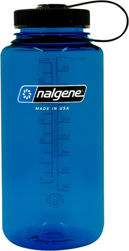 Miniatura 8 de Nalgene Botella de agua Tritan a prueba de fugas, sin BPA, de 32 onzas, boca ancha, fabricada en los Estados Unidos para uso al aire libre e