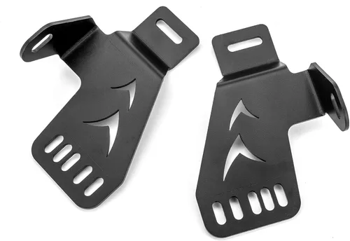 Miniatura 5 de WeiSen Soportes de montaje de barra de luz para parrilla superior oculta frontal para barra de luz LED recta de doble fila de 32 pulgadas compatible