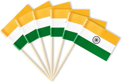 Miniatura 40 de Palillos de dientes pequeños con bandera australiana para aperitivos de fiesta, cupcakes, pasteles y comida, perfectos para vacaciones nacionales