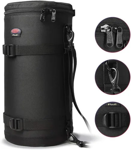 Miniatura 5 de Funda para lente de cámara DSLR compatible con Canon, Nikon, Pentax, Sony, Olympus, Panasonic y otras lentes