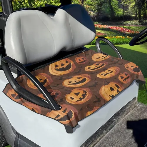 Miniatura 17 de Fundas de asiento de carrito de golf, mantas para carrito de golf, fundas de asiento de toalla para la mayoría de carritos de golf de 2 asientos