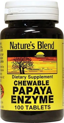 Miniatura 2 de Enzima de papaya 100 Chwbls