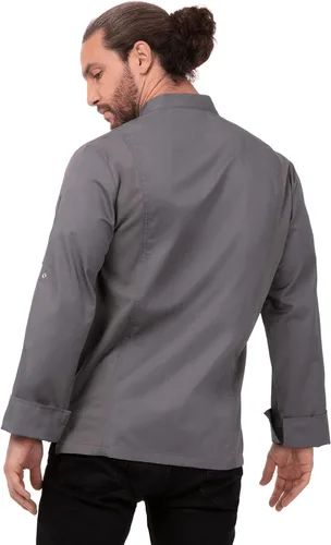Miniatura 2 de Chef Works Abrigo de chef Lansing para hombre