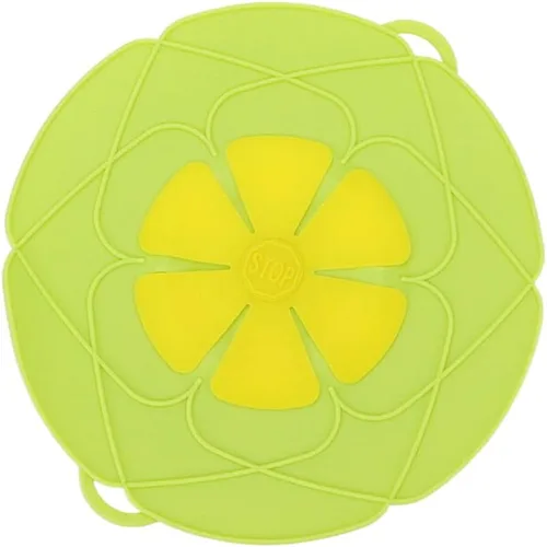 Miniatura 8 de Sscon Tapón antiderrames de 10 pulgadas, tapa antiderrames para sartenes y ollas, 1 unidad, color azul