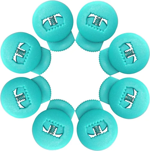 Miniatura 9 de Cerraduras para guantes, paquete de 8 cerraduras de encaje para guantes de béisbol, no requieren más nudos, ajuste universal para guantes de béisbol