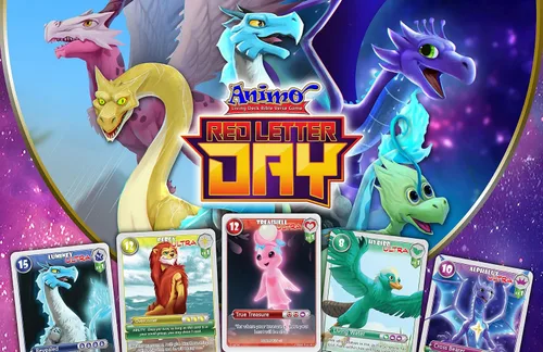 Miniatura 6 de Animo: Paquete de 12 cartas rojas para el Día de la Carta *2ª Impresión