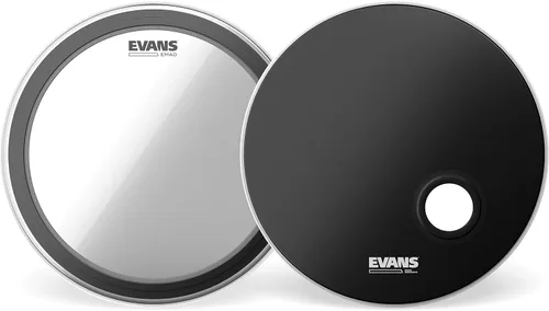 Evans Cabezales de bombo - EMAD Bass Drumhead System Pack - EBP-EMADSYS - 22 pulgadas