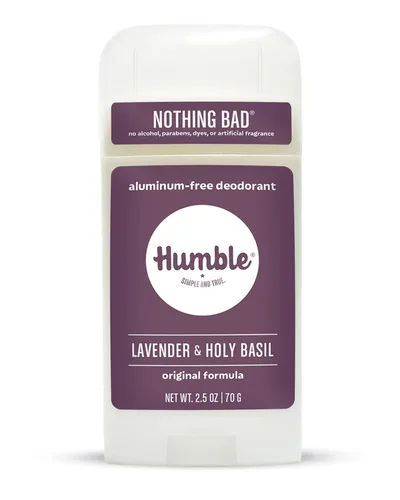 Miniatura 24 de HUMBLE BRANDS - Formula original de desodorante sin aluminio Control de olores, larga duración, bicarbonato de sodio, aceites esenciales, sutil