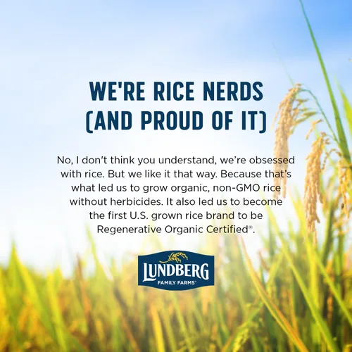 Miniatura 8 de Lundberg Arroz orgánico regenerativo certificado silvestre – Variedades marrón, rojo y negro, 32 onzas