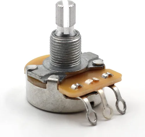 Miniatura 4 de Kit de piezas de guitarra eléctrica: Audio Taper CTS 500k Pot: Juego de 4 (4X) eje dividido, reemplazo para potenciómetro Fender