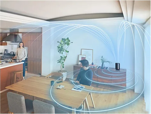 Miniatura 8 de Sony SRS-RA3000 360 Reality Audio Wifi/Altavoz inalámbrico Bluetooth, funciona con Alexa y Google Assistant, color negro