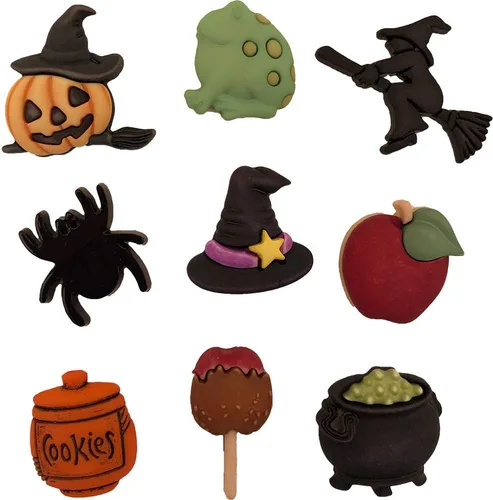 Miniatura 14 de Botones en abundancia botón paquete temático, cocina